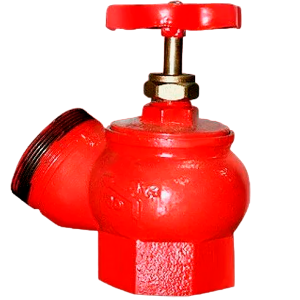 Фото 23 - Клапан пожарный (кран) КПЧ 65-1 чугунный 125° муфта - цапка.